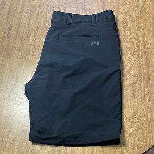 Under Armour Men’s Black Golf Shorts